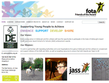 Tablet Screenshot of fota.org.uk